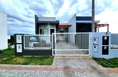 Casa com 2 quartos à venda na rua pioneiro orlando sambugaro, 83, fraron, pato branco, 116 m2 por r$ 415.000