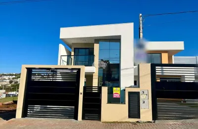 Casa com 3 quartos à venda na rua fernando fraron, 00, fraron, pato branco, 136 m2 por r$ 820.000