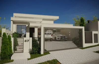 Casa com 3 quartos à venda na rua altevir turra, 44, parque do som, pato branco, 155 m2 por r$ 1.250.000
