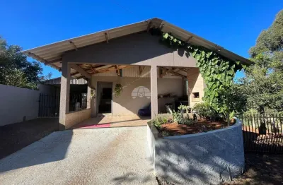 Chácara / sítio com 3 quartos à venda na comunidade fazenda da barra, 00, zona rural, pato branco, 115 m2 por r$ 269.000