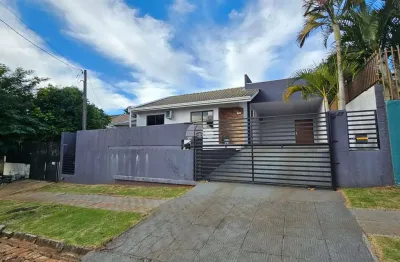 Casa com 3 quartos à venda na rua aderbal tavarez da luz, 547, são francisco, pato branco, 152 m2 por r$ 740.000