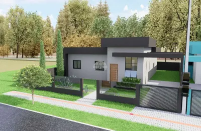Casa com 3 quartos à venda na rua melci dal molin, 00, são francisco, pato branco, 82 m2 por r$ 510.000