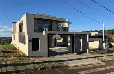 Casa com 3 quartos à venda na rua epitácio pessoa, 00, pinheiros, pato branco, 250 m2 por r$ 2.500.000
