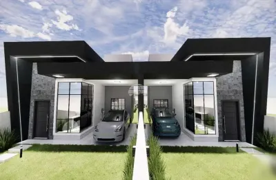 Casa com 3 quartos à venda na rua melci dal molin, 00, são francisco, pato branco, 91 m2 por r$ 630.000