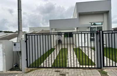 Casa com 2 quartos à venda na rua primo lavezzo, 190, fraron, pato branco, 95 m2 por r$ 450.000