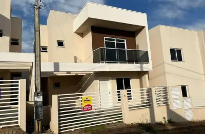 Casa com 3 quartos à venda na rua saul vigano, 510, aeroporto, pato branco, 86 m2 por r$ 450.000
