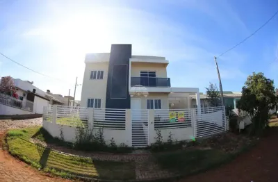 Casa com 3 quartos à venda na rua saul vigano, 500, aeroporto, pato branco, 106 m2 por r$ 549.000