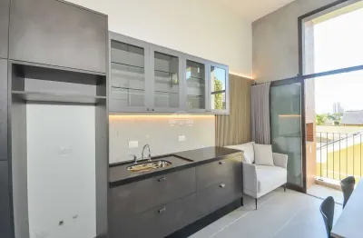 Apartamento com 1 quarto à venda na rua fernandes de barros, 1269, alto da rua xv, curitiba, 31 m2 por r$ 487.357