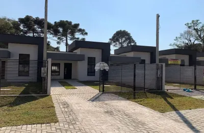 Casa com 3 quartos à venda na rua antônio chemin, 367, roça grande, colombo, 61 m2 por r$ 380.000