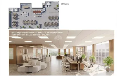 Sala comercial à venda na rua clara vendramin, 405, mossunguê, curitiba, 171 m2 por r$ 3.002.825