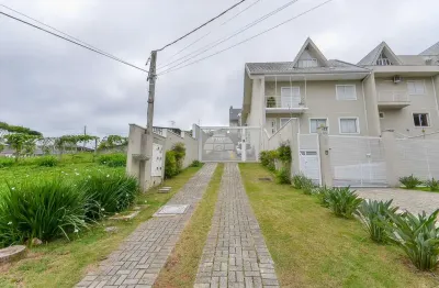 Casa em condomínio fechado com 4 quartos à venda na rua victório gabardo, 488, pilarzinho, curitiba, 182 m2 por r$ 1.299.000