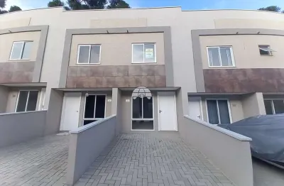 Casa em condomínio fechado com 2 quartos à venda na rua fernando de noronha, 2940, boa vista, curitiba, 46 m2 por r$ 340.000