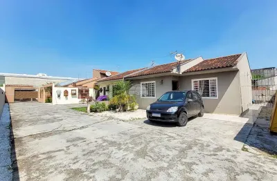 Casa em condomínio fechado com 2 quartos à venda na rua rio piraquara, 875, weissópolis, pinhais, 55 m2 por r$ 400.000