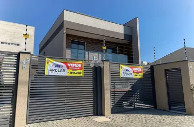 Casa em condomínio fechado com 3 quartos à venda na rua ernesto kugler, 146, maria antonieta, pinhais, 184 m2 por r$ 830.000