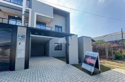 Casa com 3 quartos à venda na rua alzira de araújo souza, 192, atuba, pinhais, 150 m2 por r$ 859.000