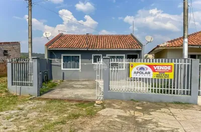 Casa com 3 quartos à venda na rua do cardeal, 371, jardim ana rosa, colombo, 53 m2 por r$ 250.000