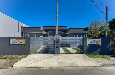 Casa com 3 quartos à venda na travessa sócrates, 108, jardim campo alto, colombo, 53 m2 por r$ 395.000