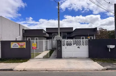 Casa com 3 quartos à venda na travessa sócrates, 108, jardim campo alto, colombo, 53 m2 por r$ 395.000