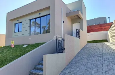 Casa em condomínio fechado com 3 quartos à venda na rua do quivi, 341, planta santa tereza, colombo, 101 m2 por r$ 680.000