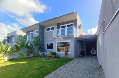 Casa com 3 quartos à venda na rua do pelicano, 403, planta santa tereza, colombo, 80 m2 por r$ 428.000