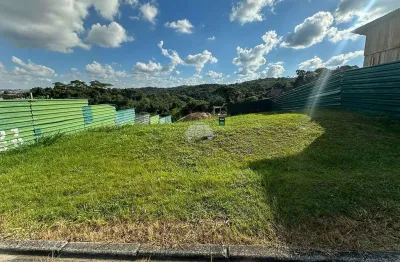 Terreno em condomínio fechado à venda na rua do quivi, 341, arruda, colombo, 298 m2 por r$ 195.000