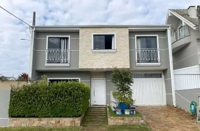 Casa em condomínio fechado com 4 quartos à venda na rua luíz gulin, 285, roça grande, colombo, 120 m2 por r$ 680.000