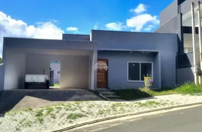 Casa em condomínio fechado com 3 quartos à venda na rua frederico d'agostin, 75, roça grande, colombo, 271 m2 por r$ 629.000