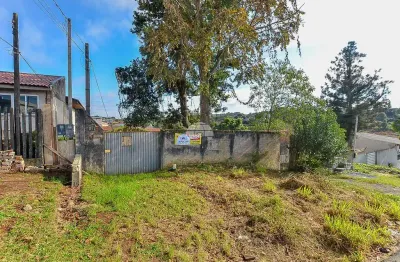 Terreno à venda na rua doutor francisco natel de camargo, 277, santa cândida, curitiba, 408 m2 por r$ 370.000