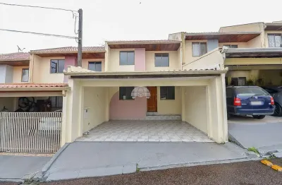 Casa em condomínio fechado com 3 quartos à venda na rua comendador zake sabbag, 396, atuba, curitiba, 115 m2 por r$ 598.000