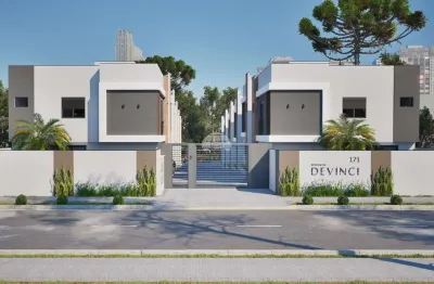 Casa em condomínio fechado com 3 quartos à venda na rua padre joão wislinski, 171, santa cândida, curitiba, 85 m2 por r$ 579.000