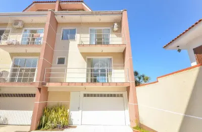 Casa em condomínio fechado com 3 quartos à venda na rua irene túlio, 341, santa felicidade, curitiba, 203 m2 por r$ 799.000