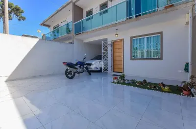 Casa com 3 quartos à venda na rua alberto mansuetto dallagassa, 135, pinheirinho, curitiba, 119 m2 por r$ 630.000