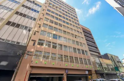 Sala comercial à venda na alameda doutor muricy, 390, centro, curitiba, 31 m2 por r$ 130.000