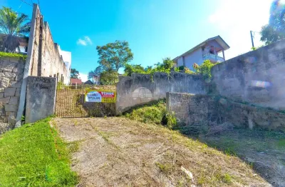 Terreno à venda na rua walfrido ferreira de andrade, 77, cascatinha, curitiba por r$ 600.000