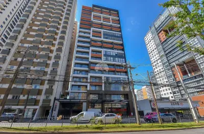 Kitnet / stúdio à venda na avenida visconde de guarapuava, 3070, centro, curitiba, 20 m2 por r$ 260.000