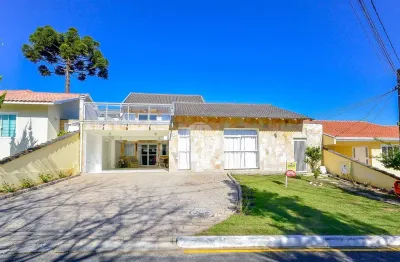 Casa em condomínio fechado com 6 quartos à venda na avenida manoel ribas, 8595, butiatuvinha, curitiba, 525 m2 por r$ 1.400.000