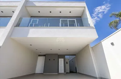 Casa em condomínio fechado com 3 quartos à venda na rua joão maria ribas, 69, santa quitéria, curitiba, 134 m2 por r$ 1.090.000