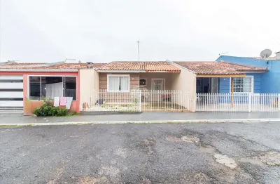 Casa em condomínio fechado com 2 quartos à venda na travessa juritis, 217, gralha azul, fazenda rio grande, 46 m2 por r$ 285.000