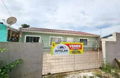 Casa com 2 quartos à venda na rua antônio batista de bastos, 681, rio pequeno, são josé dos pinhais, 68 m2 por r$ 290.000