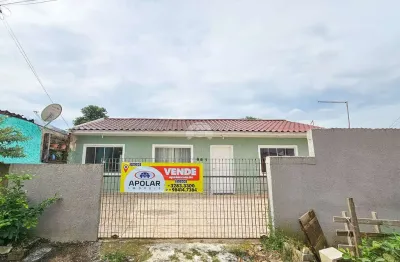 Casa com 2 quartos à venda na rua antônio batista de bastos, 681, rio pequeno, são josé dos pinhais, 68 m2 por r$ 290.000