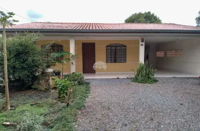Casa com 2 quartos à venda na rua miguel grassi, 603, guatupê, são josé dos pinhais, 136 m2 por r$ 450.000