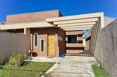 Casa com 3 quartos à venda na rua jorge silveira de souza, 229, guatupê, são josé dos pinhais, 61 m2 por r$ 450.000