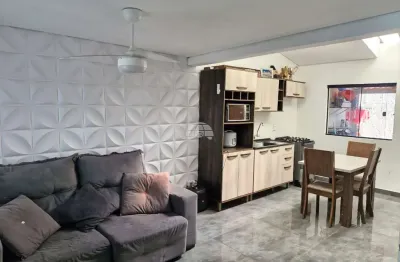 Casa com 2 quartos à venda na rua josé dornelles, 1414, afonso pena, são josé dos pinhais, 70 m2 por r$ 420.000