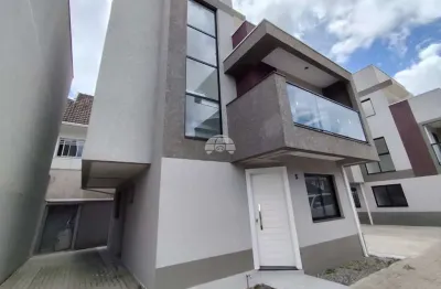 Casa em condomínio fechado com 3 quartos à venda na rua doutor gonzaga de campos, 156, uberaba, curitiba, 114 m2 por r$ 679.000