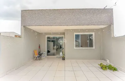Casa em condomínio fechado com 2 quartos à venda na avenida polônia, 1303, nações, fazenda rio grande, 52 m2 por r$ 300.000
