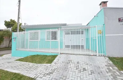Casa com 2 quartos à venda na rua laertes luiz foggiato, 1400, sítio cercado, curitiba, 62 m2 por r$ 550.000