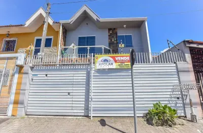 Casa com 3 quartos à venda na rua nova aurora, 3031, sítio cercado, curitiba, 98 m2 por r$ 530.000