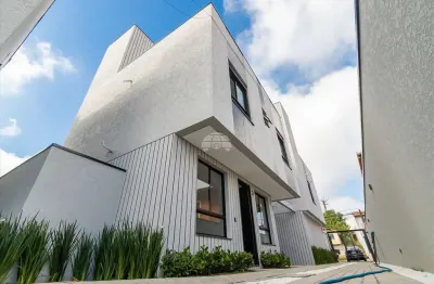 Casa em condomínio fechado com 3 quartos à venda na rua bernardino iatauro, 270, orleans, curitiba, 170 m2 por r$ 920.000