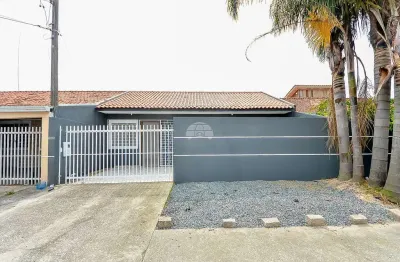 Casa com 3 quartos à venda na rua honorato da silveira, 386, ipê, são josé dos pinhais, 59 m2 por r$ 308.000