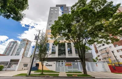 Kitnet / stúdio à venda na rua murilo do amaral ferreira, 111, água verde, curitiba, 33 m2 por r$ 439.000